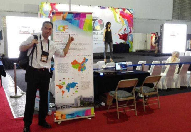 kaiyun开云董事长黄青锋亲自赴展会现场指挥