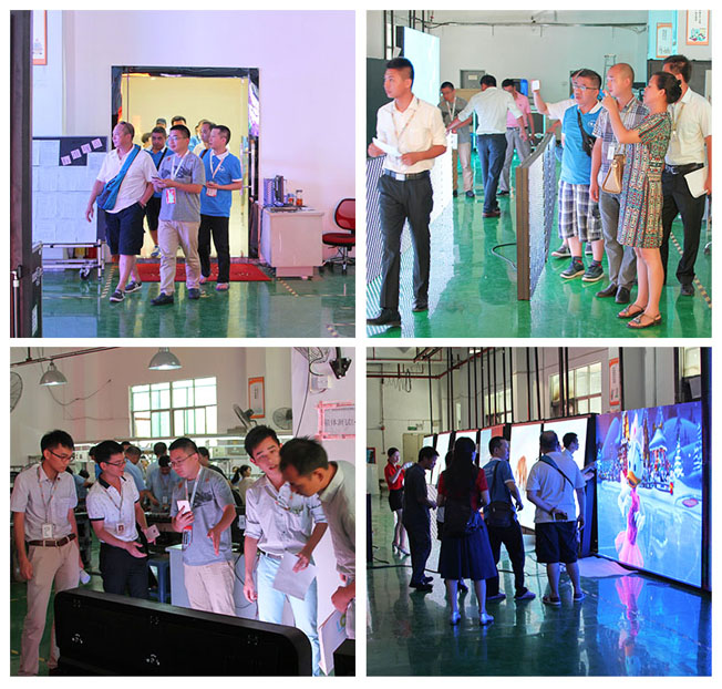 买家团参观kaiyun开云生产车间