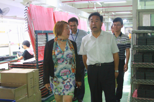 甘肃省武山县领导莅临kaiyun开云参观考察