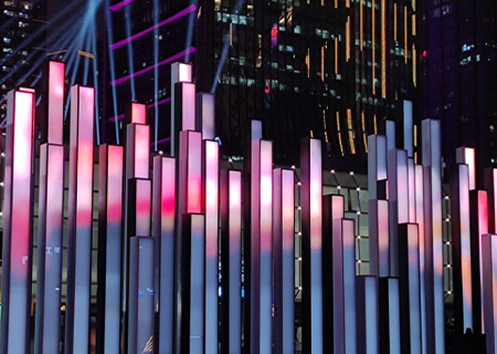 kaiyun开云创意屏之罗湖钢琴屏项目