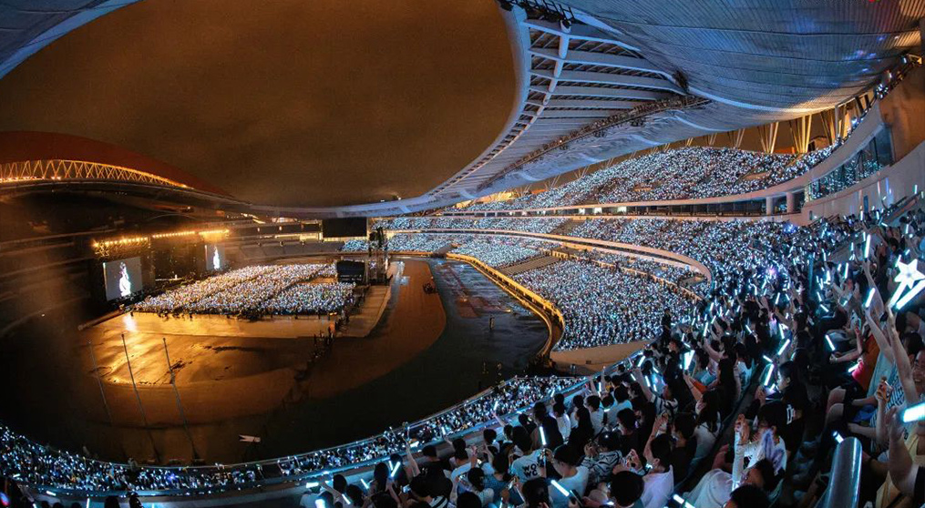 张韶涵南京演唱会led舞台大屏幕项目